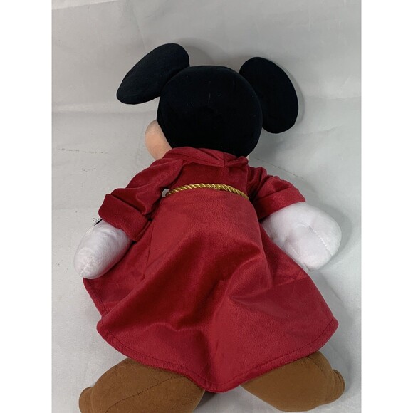 Disney Store Plush Mickey Mouse Sorcerer Apprentice Wizard Fantasia Stuffed Toy - Picture 4 of 4